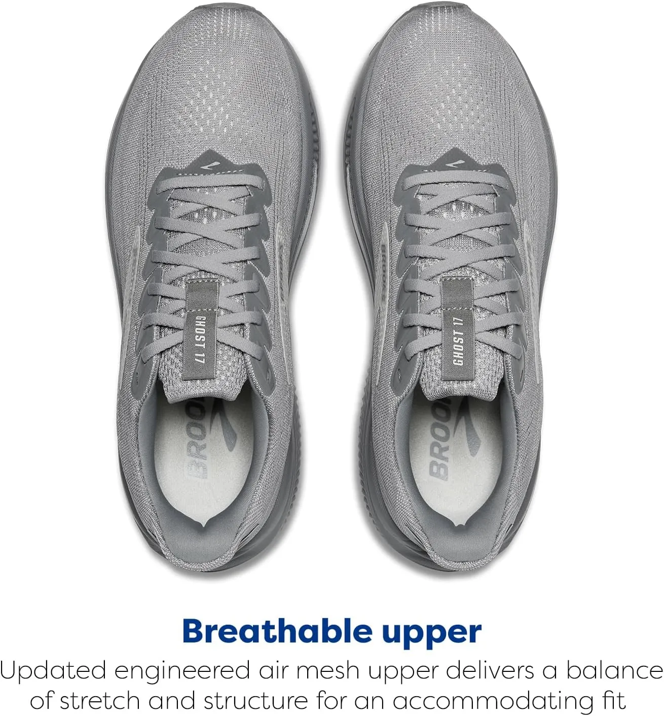 Brooks Mens Ghost 17 Neutral Running Shoe