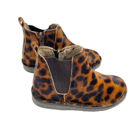Childrenchic Suede Chelsea Boot - Leopard