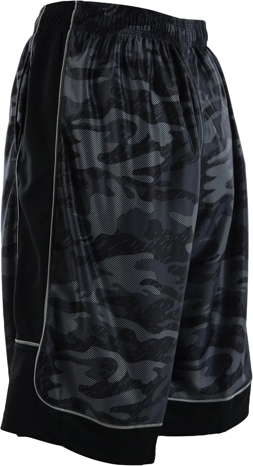 ChoiceApparel Mens Two Tone Training/Basketball Shorts with Pockets (S up to 4XL)