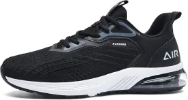 IIV Mens Air Running Shoes Casual Tennis Walking Athletic Gym Fashion Lightweight Slip On Sneakers