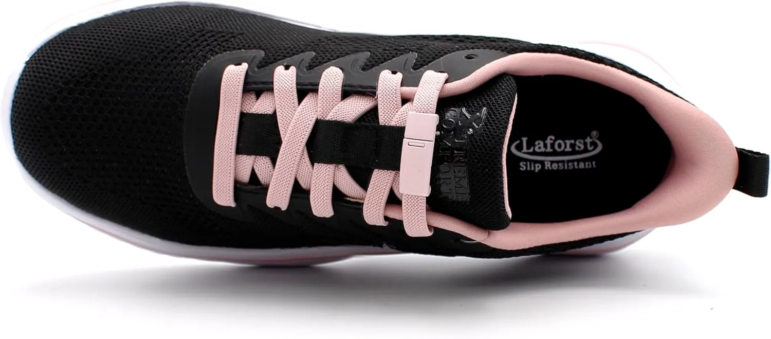 Laforst Gliders Women's Hands Free Slip-in Nonslip Running Shoes Nursing Shoes Sneaker
