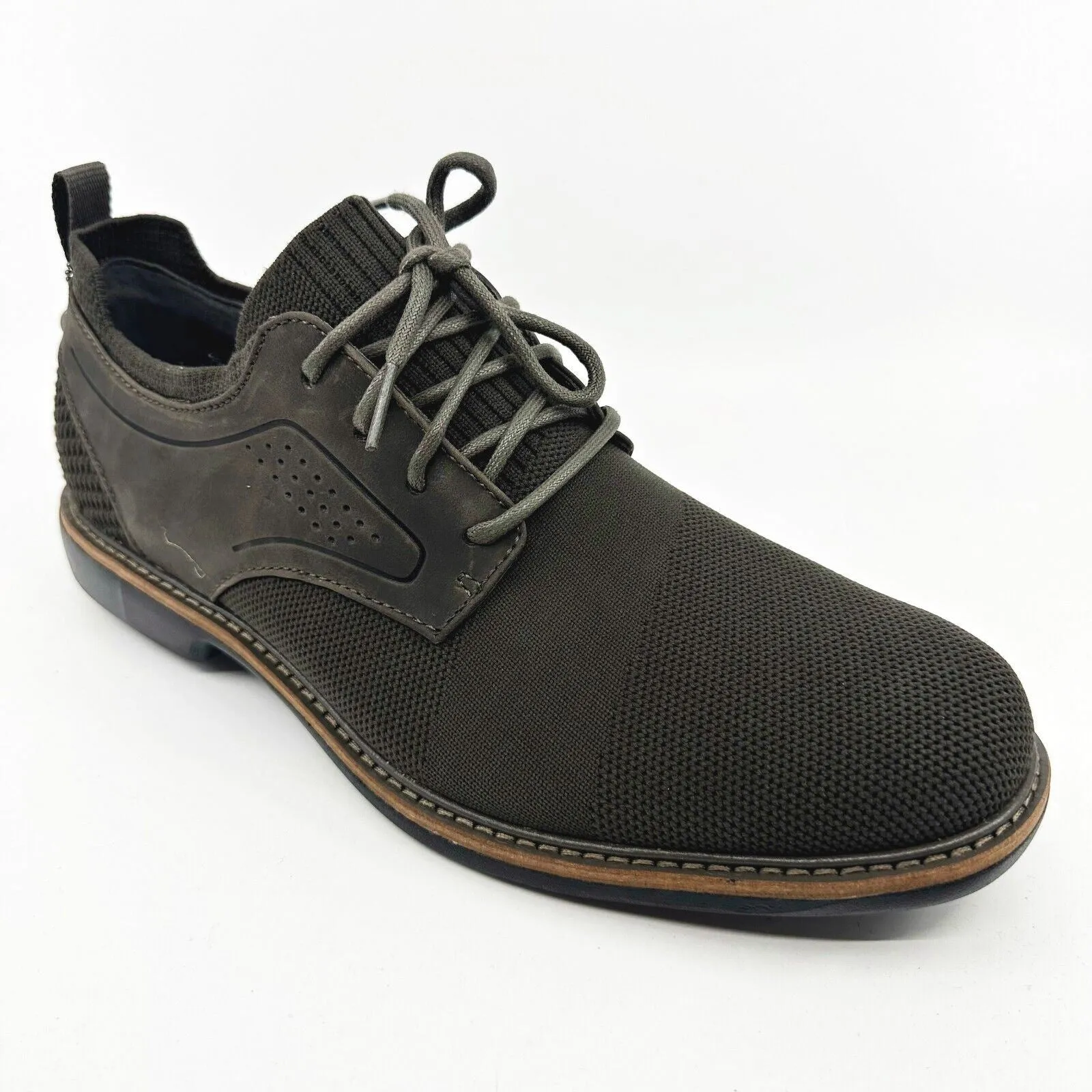 Mark Nason Clubman Westside Charcoal Mens Size 8.5 Leather Oxford Shoes