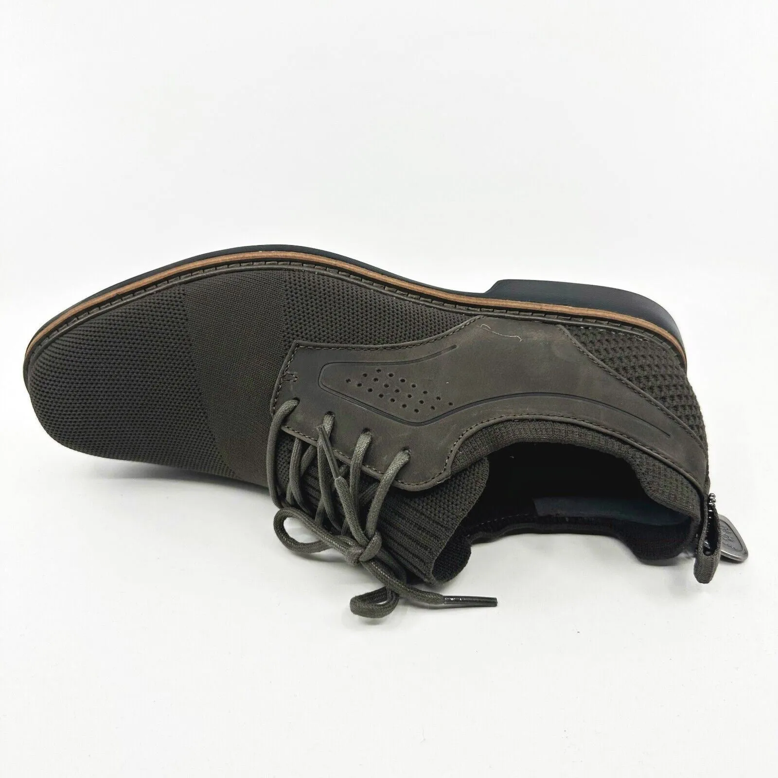 Mark Nason Clubman Westside Charcoal Mens Size 8.5 Leather Oxford Shoes