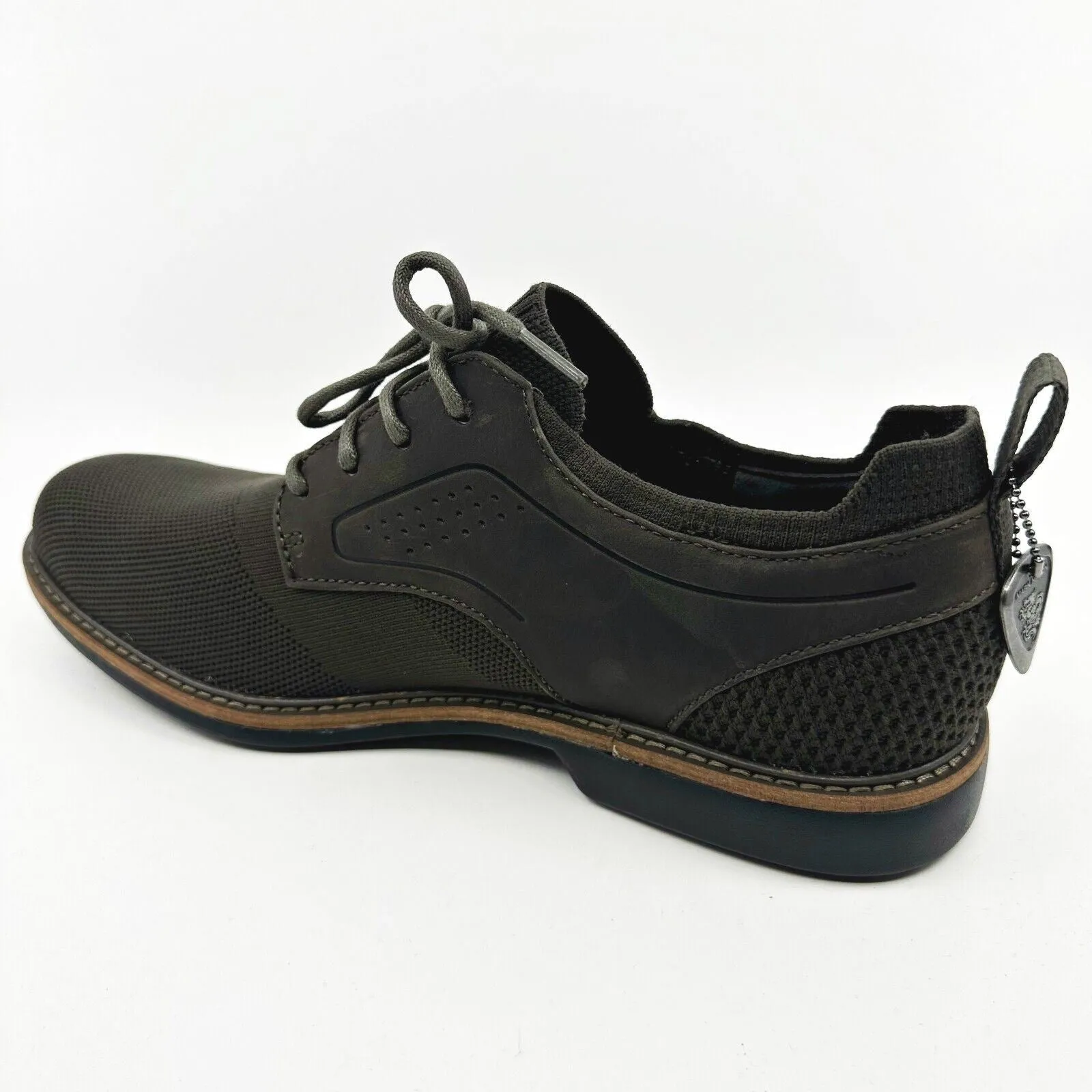 Mark Nason Clubman Westside Charcoal Mens Size 8.5 Leather Oxford Shoes