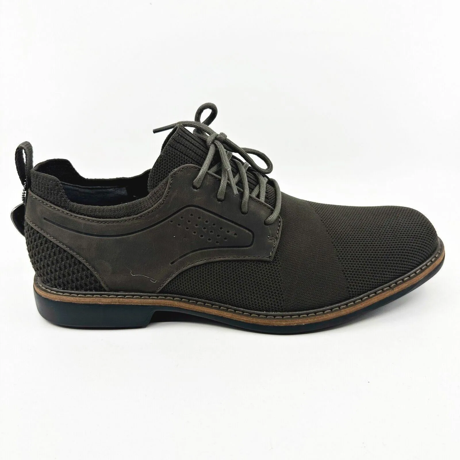 Mark Nason Clubman Westside Charcoal Mens Size 8.5 Leather Oxford Shoes