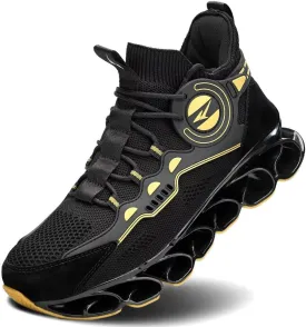 Men's Running Shoes Fashion Sneakers Breathable Blade Non Slip Walking Shoes Gym Sport Trainer Athletic