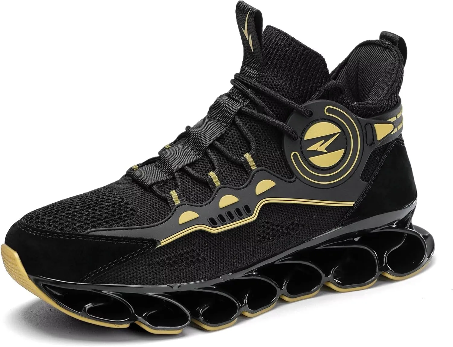 Men's Running Shoes Fashion Sneakers Breathable Blade Non Slip Walking Shoes Gym Sport Trainer Athletic