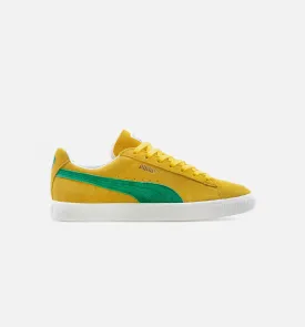 Suede Vintage Mij Retro Mens Lifestyle Shoe - Yellow/Green