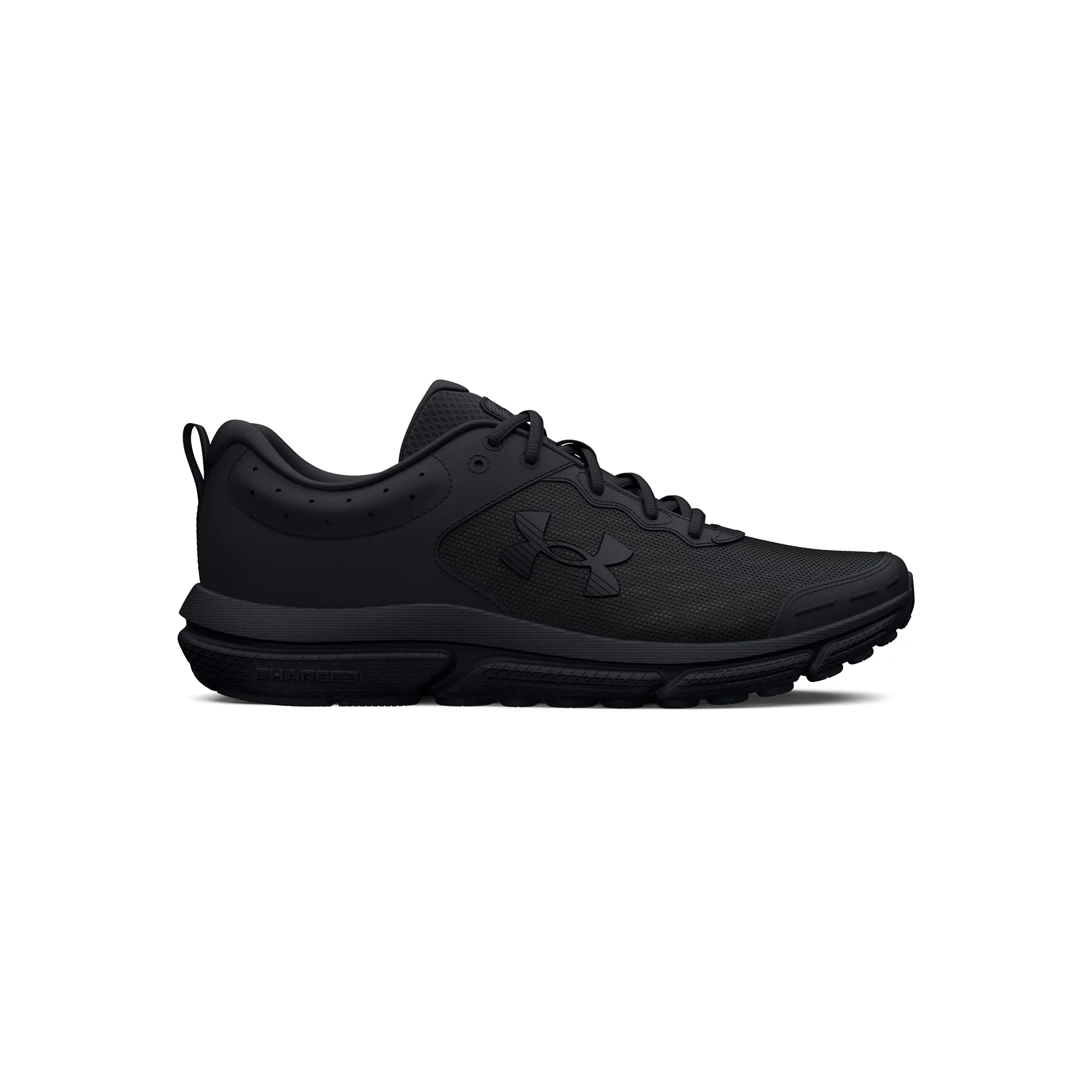 Under Armour Men's Charged Assert 10, (002) Black/Black/Black, 11, US