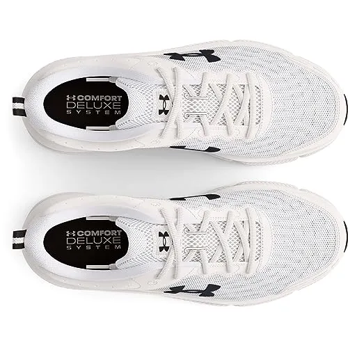 Under Armour Men's Charged Assert 10, (102) White/Black/Black, 9 X-Wide